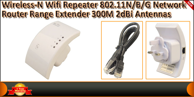 Wireless-N Wi-Fi Repeater 802.11N/B/G Network Rout
