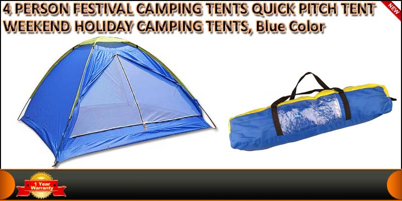 4 Person Outdoor Camping Dome Tent Berth Family Fe