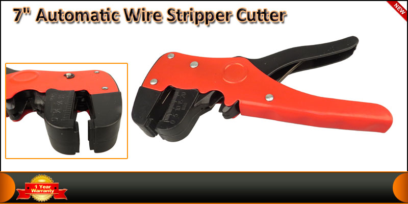 7" Automatic Wire Stripper Cutter