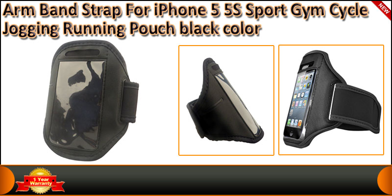 Arm Band Strap For Mobile Phone Sport Gym Cycle Jo