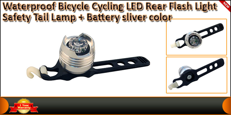Waterproof Bicycle Bike Cycling LED Front Flash Li