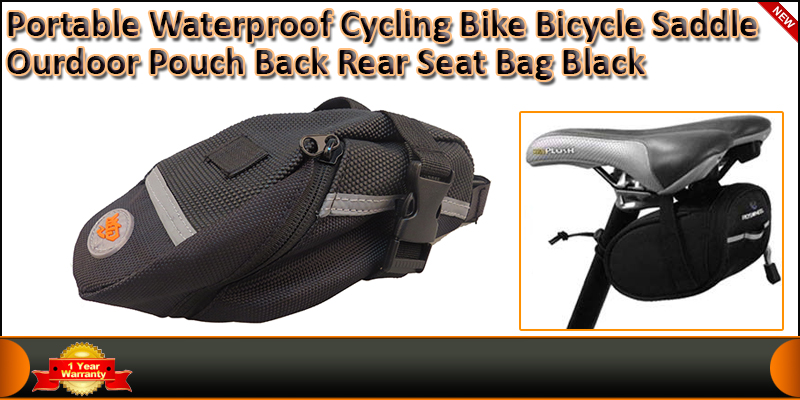 Portable Waterproof Cycling Bike Bicycle Saddle Ou
