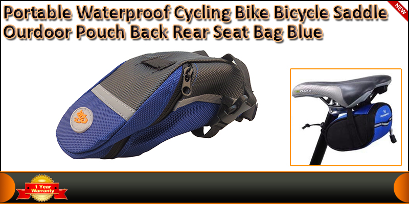 Portable Waterproof Cycling Bike Bicycle Saddle Ou
