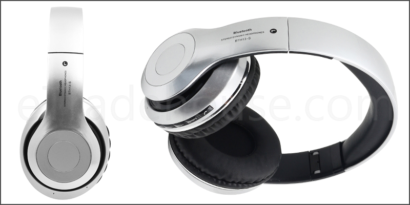 Versatile 3-in-1 Bluetooth Headphones; featuring Bluetooth, TF card playback and an FM radio