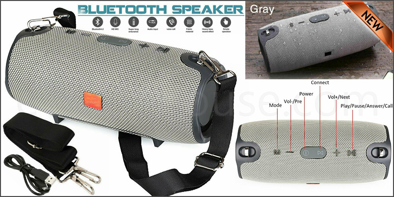 40w Portable Wireless Bluetooth Speaker Waterproof Bass Outdoor USB/TF/AUX MP3