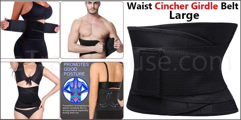  Sport Waist Cincher Girdle Belt Body Shaper Tummy Trainer Belly Training Corsets