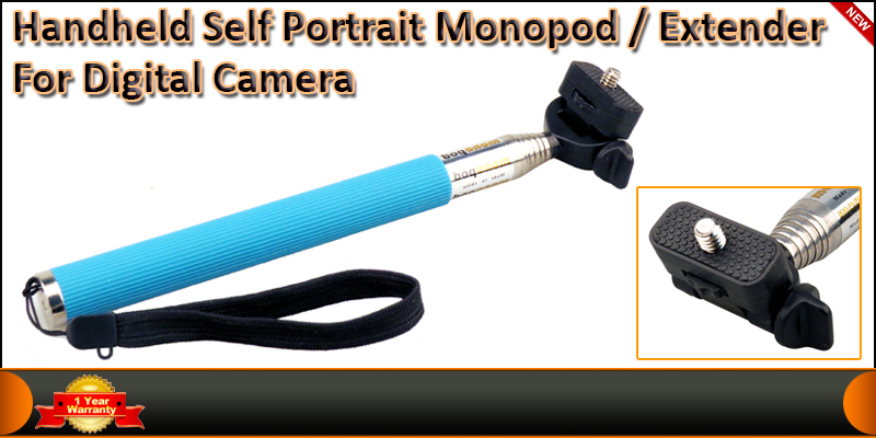 Extendable telescopic handheld Self Portrait Monop