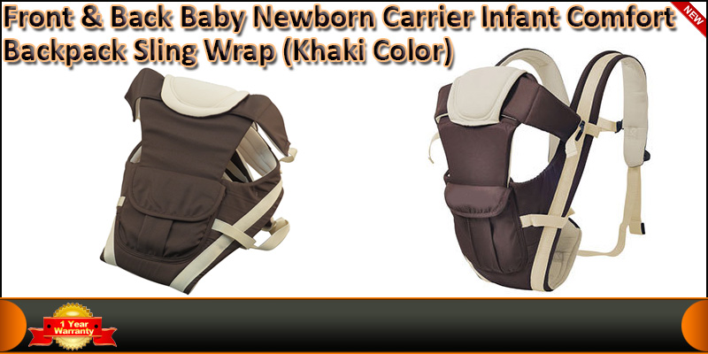Front & Back Baby Newborn Carrier Infant Comfort B