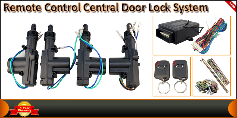 Keyless Remote Entry Car Central Locking System Bo