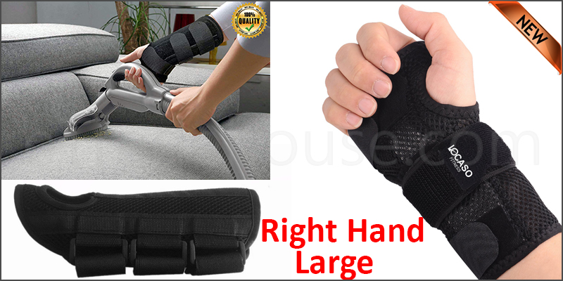 Carpal Tunnel Support Adjustable Brace Splint Arthritis Right Hand L