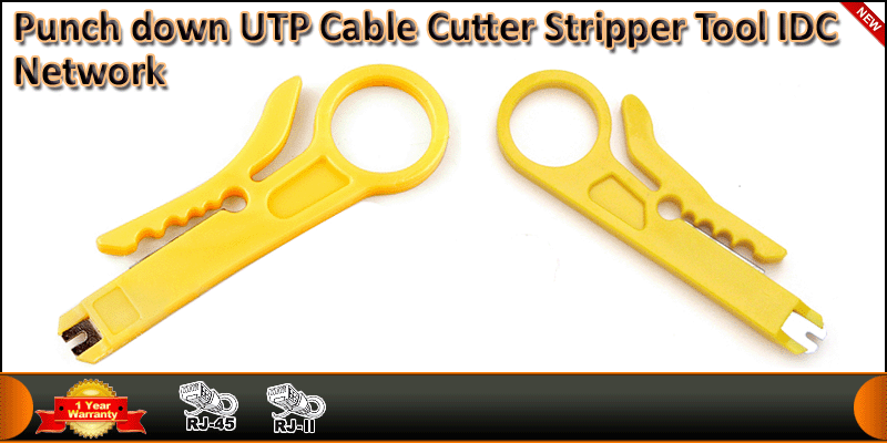 Network UTP/STP Cable Cutter Stripper