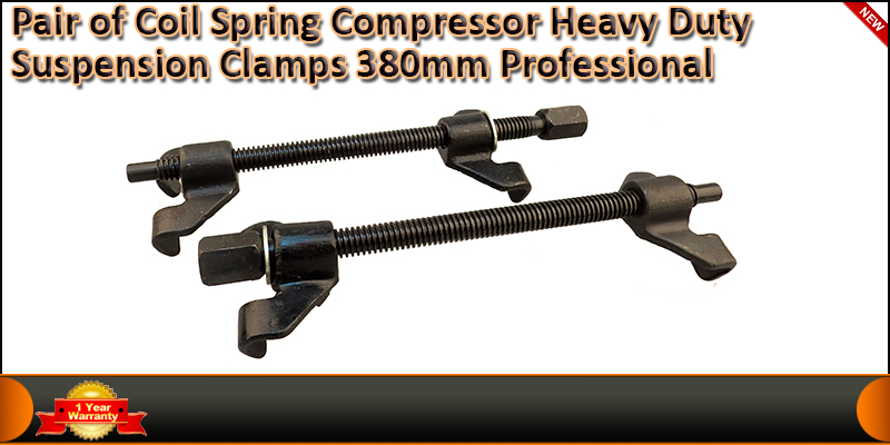 Pair of Coil Spring Compressor Professional Heavy 