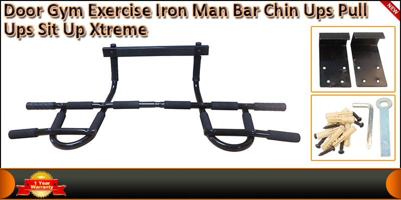 Door Gym Xtreme Exercise Iron Man Bar Chin up Pull