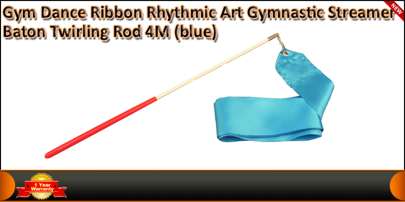 Gym Dance Ribbon Rhythmic Art Gymnastic Baton Twir
