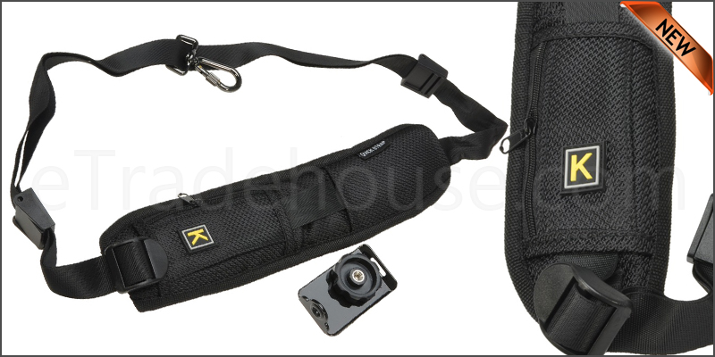 High Quality Camera Single Shoulder Black Belt Strap Sling SLR DSLR Cameras
