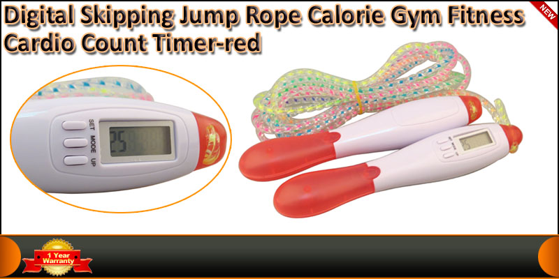 Digital Skipping Jump Rope Calorie Gym Fitness Car