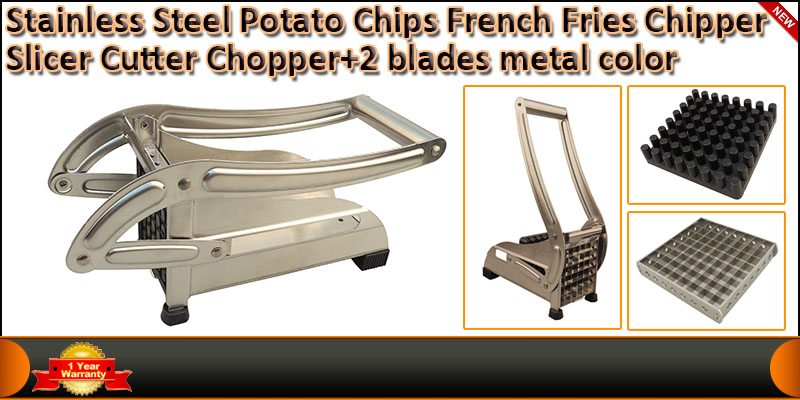 Stainless Steel Potato Chips French Fries Chipper 