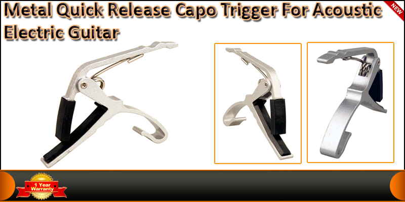 Metal Quick Release Capo Trigger For 6 String Guit