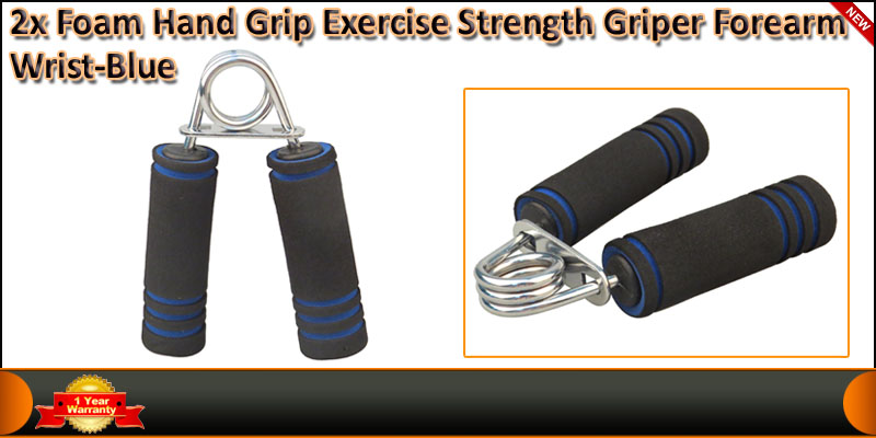 Foam Hand Grip Exercise Strength Griper Forearm Wr
