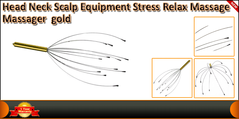 Head Neck Scalp Massage Equipment Stress Relax Mas