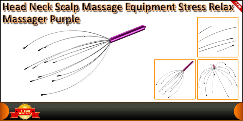 Head Neck Scalp Massage Equipment Stress Relax Mas