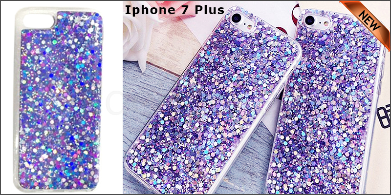Bling Silicone Glitter ShockProof Case Cover For Apple iPhone 7 plus
