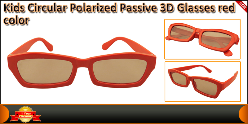 Kids Circular Polarized Passive 3D Glasses