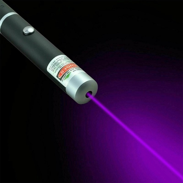 Laser Pointer Pen Purple Light Beam Powerful