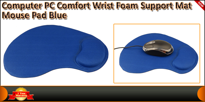 Computer PC Comfort Wrist Foam Support Mat Mouse P
