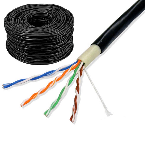 CAT5e UTP 200M  Network Black Cable 
