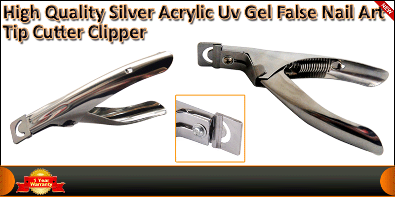 High Quality Silver Acrylic Uv Gel False Nail Art 