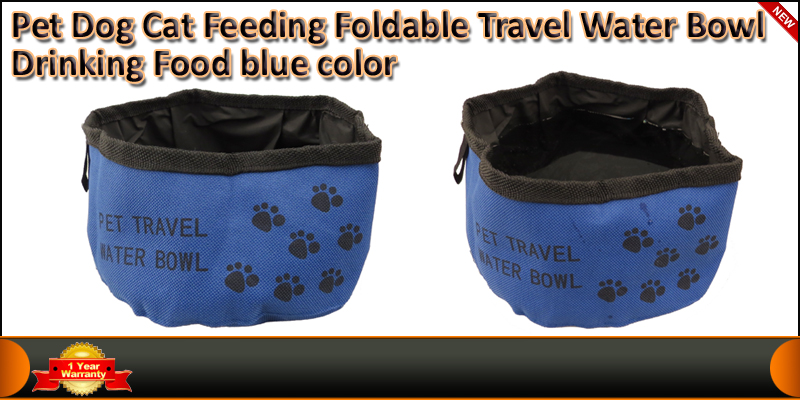 Pet Dog Cat Collapsible Foldable Travel Camping Fo