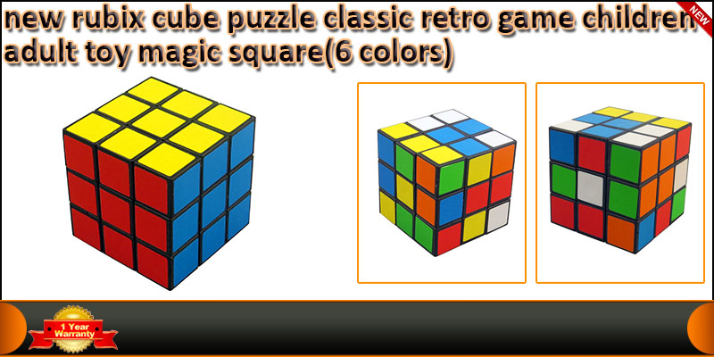New Rubix Magic Square Cube Intelligence Puzzle Cl