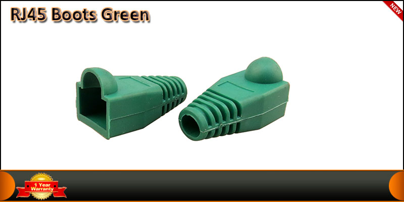 RJ45 Connector Boots GREEN
