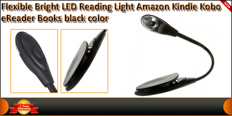 Flexible Bright LED Reading Light Amazon Kindle Ko