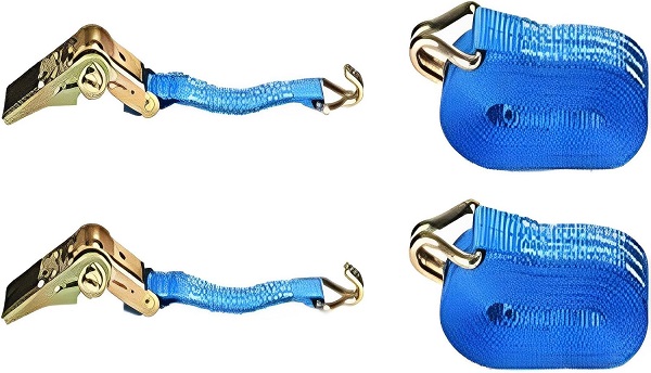 Ratchet Straps Tie Down 25mm 5 Meters 800KG Claw Lorry Lashing Handy Straps