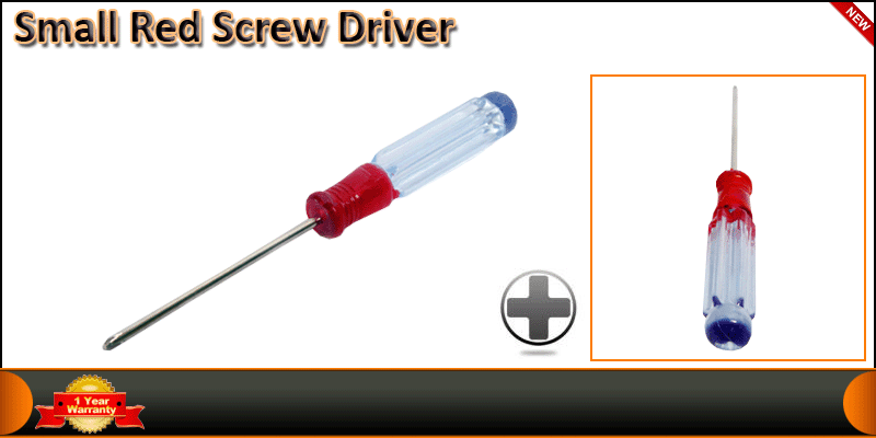Small Red Screw Driver