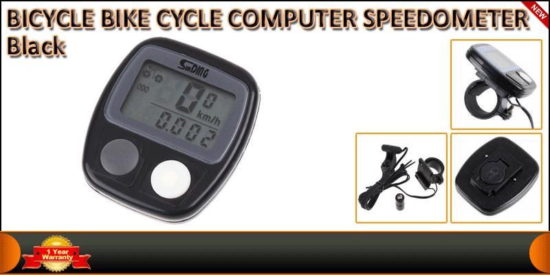 LCD Digital Bike Cycling Cycle Bicycle Computer Od