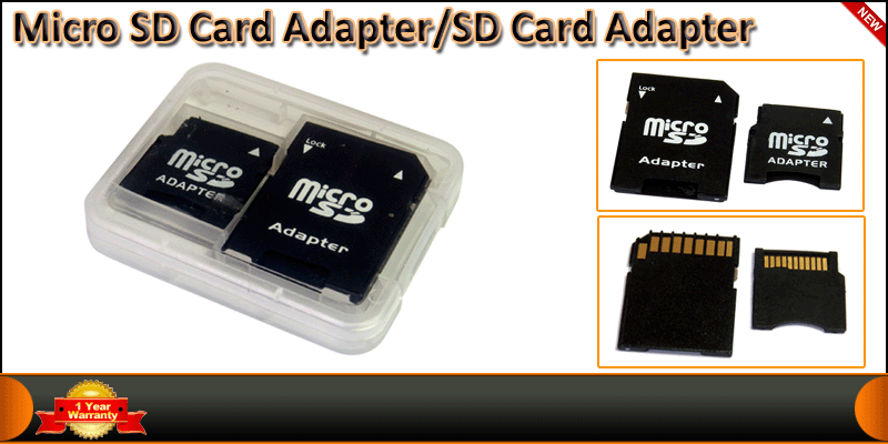 Mini SD Card Adapter/SD Card Adapter