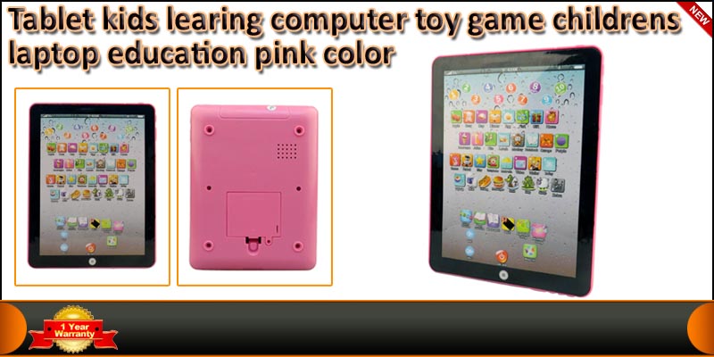 Tablet Kids Learning Computer Read Learn Game Toy 