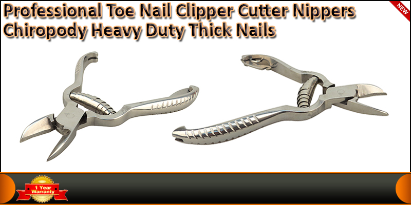 Professional Heavy Duty Toe Nail Clipper Cutter Ni