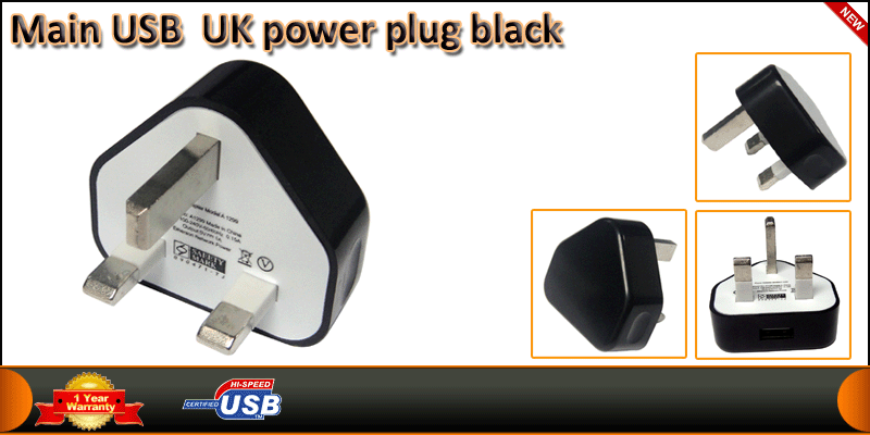 Uk Plug USB Home Wall Charger AC Power Adapter For