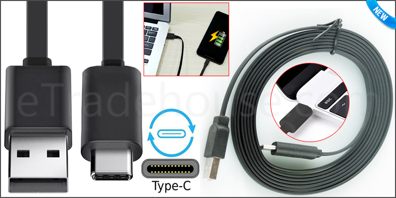 1.5M Strong USB 3.1 Type-C Reversible Data Sync Ch