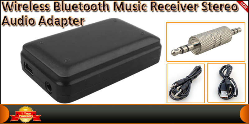Wireless Bluetooth Music Receiver Stereo Audio Ada