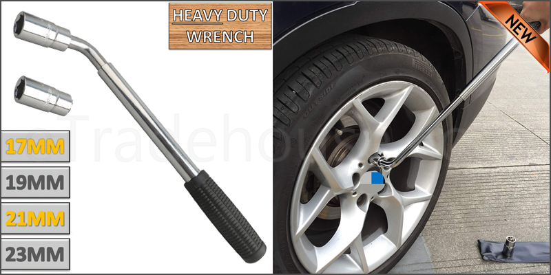 17 19 21 23mm Heavy Duty Extendable Wheel Car Brace Socket