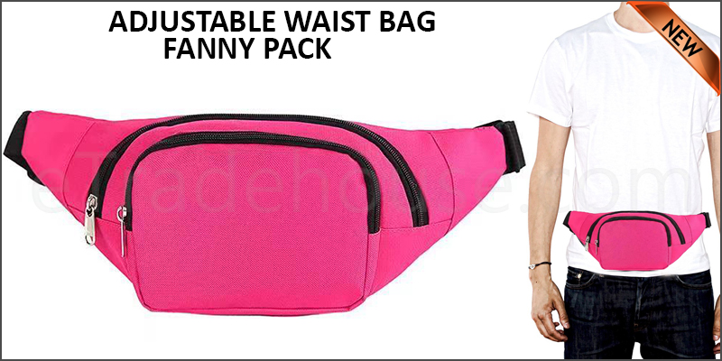 ADJUSTABLE WAIST BAG - FANNY PACK-P
