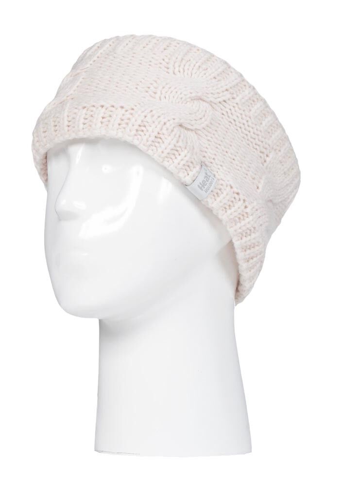 Ladies Thick Fleece Insulated Thermal Winter Ear Warmers Headband