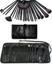 Professional 24 Pieces Makeup Brushes Set with Black Case