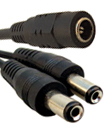 2 Way DC Splitter Cable for CCTV