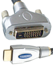 5 Meters HDMI Male to DVI-D male Gold Plated 25 pi